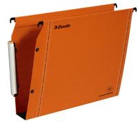 Esselte Dossier suspendu kraft pression A4 fond 50 mm pour armoire orange lot de 25
