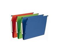 Esselte LGM VisioPlus PP - Dossiers Suspendus A4 Latéraux, Capacité 350 Feuilles, Fond 30 mm, Entraxe 330 mm, Porte-Étiquette XL Intégré, Lot de 10, Coloris Assortis, 58145