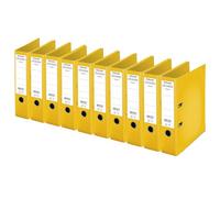 Esselte Lot De 10 Classeurs À Levier Chromos A4 Dos De 80 Mm Jaune
