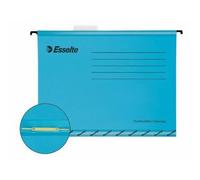Esselte Pendaflex Dossier suspendus avec lamelle Fond V Bleu A4 Boîte de 10 (Import Royaume Uni)