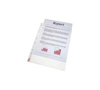 Esselte Pochette perforée Standard A4 PP transparente 55 µm Lot de 50