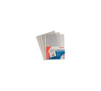 Esselte - Pochette Perforée - 230 X 330 Mm - Transparent (Pack De 100)