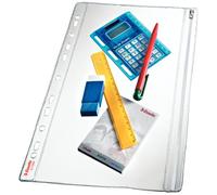 Esselte Pochette Perforée Fourre-Tout Avec Fermeture Glissière