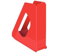 Esselte Europost Vivida Porte-revue en polystyrène A4 68 mm Rouge