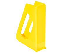 Esselte VIVIDA - Porte-Revues A4 en Plastique Robuste, Rangement pour Catalogues, Magazines et Dossiers, Jaune, 628216