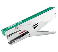 Esselte Rapid - Pince Agrafeuse, Rechargeable par le Haut, Capacité 15 Feuilles, Agrafeuse Robuste en Métal, Maison / Bureau / École, Agrafes Incluses, Gamme Colour'Breeze, Vert, 5001543
