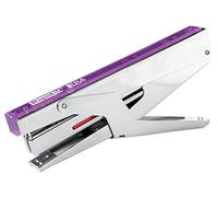 Esselte Rapid - Pince Agrafeuse, Rechargeable par le Haut, Capacité 15 Feuilles, Agrafeuse Robuste en Métal, Maison / Bureau / École, Agrafes Incluses, Gamme Colour'Breeze, Lavande, 5001545
