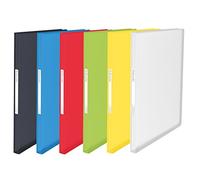 Esselte Reliure Protège-Documents A4 Souple, 60 Pochettes, 120 Pages, Pochettes Transparentes, Couleurs Assorties, VIVIDA, Lot de 20, 624005