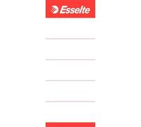 Esselte Sachet 10 Étiquettes Carton Pour Classeur À Levier 75 Mm