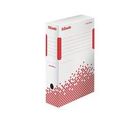 Esselte Speedbox 1 lot de 25 Boites Archives dos,100 mm Blanc,623908
