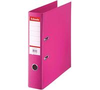 Esselte Standard, 1x classeur à Levier, Fuchsia, Dos de 75 mm, A4, PP, 320350