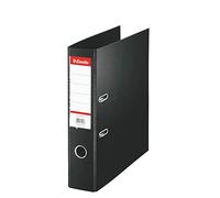 Classeur à levier cartonné Esselte A4 - Dos 7,5 cm noir