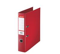 Classeur à levier plastifié Esselte Standard A4 - Dos 7,5 cm - Rouge