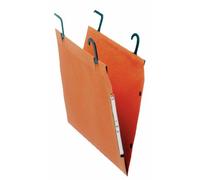 Leitz Dossiers suspendus Esselte TGM A4 Fond 30 mm Cap. 350 feuilles Orange/Noir Lot 25