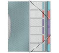 Trieur plastique ESSELTE ColourBreeze 6 divisions - A4