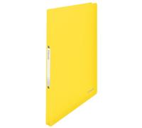 Esselte Vivida 624036 Classeur à 2 anneaux Capacité 100 feuilles A4 Tranche 16 mm Jaune