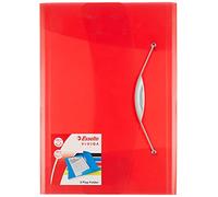 Esselte Vivida Chemise à 3 rabats en polypropylène A4 150 feuilles Rouge