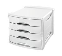 Esselte Vivida Module De Classement De Bureau Plastique Blanc