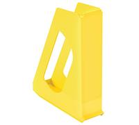 Esselte VIVIDA - Porte-Revues A4 en Plastique Robuste, Rangement pour Catalogues, Magazines et Dossiers, Jaune, 628216