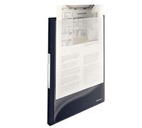 Esselte Vivida Reliure protège-documents panorama en polypropylène avec 20 pochettes A4 40 feuilles Noir
