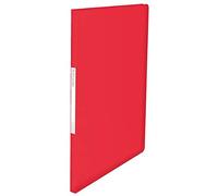 Esselte Vivida Reliure protège-documents souple en polypropylène avec 20 pochettes A4 40 feuilles Rouge