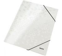 Chemise à élastique 3 rabats carte Wow Leitz 24 x 31 cm dos 2,4 cm couleurs assorties