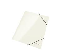 Esselte WOW 39820001 Lot de 10 Chemises à 3 rabats avec élastique 250 feuilles Blanc