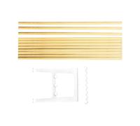 Essem Design Extension de banc Nostalgi 100 cm Bouleau-blanc