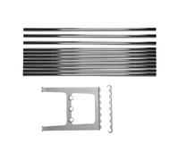 Essem Design Extension de banc Nostalgi 100 cm Chrome-aluminium