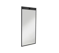 Essem Design Miroir Tillbakablick rectangulaire noir
