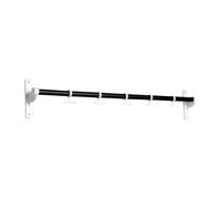 Essem Design Support mural avec crochets Nostalgi 100 cm Chêne peint noir-blanc