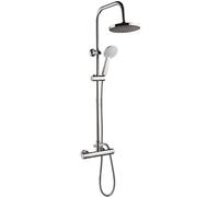 Essemika colonne de douche chromée avec thermostatique Essebagno
