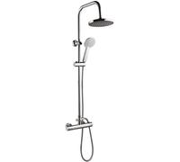 Essemika colonne de douche chromée avec thermostatique Essebagno