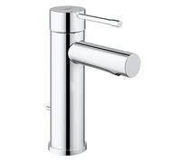 Essence New 3221600A Robinet de salle de bain à arc bas/à poignée unique métallique