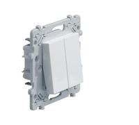 Essensya Double poussoir inverseur 10+1F - HAGER WE044
