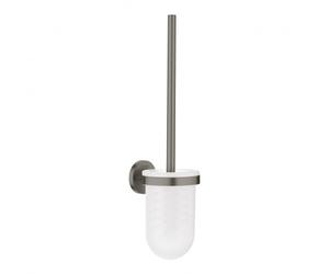 Essentials Porte-balai de WC, Hard Graphite Brossé (40374AL1)