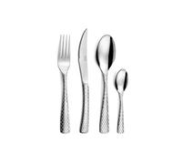 PRADEL ESSENTIEL - Ménagère 24 couverts de table pour 6 personnes - Capsule - Acier inoxydable 18/0, Finition Standard - Inox