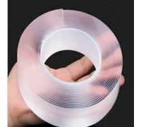 [ Essentiel pour les besoins quotidiens ] 1 rouleau de ruban adhésif acrylique transparent nano double face épais et de bonne qualité, ruban magique nano créatif, autocollants de cuisine, autocollants