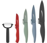 Essentielb - Set De Couteaux 4 Couteaux + 1 Eplucheur