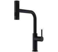 Esserain mitigeur évier à douchette extractible noir mat Essebagno