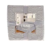 Essex Couvre-lit 170 x 210 cm, idéal pour la Chambre à Coucher, jeté de lit Doux et Confortable, surpiqûre Moderne - Lavish, Gris