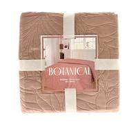 Essex Couvre-lit 200 x 220 cm, idéal pour la Chambre à Coucher, jeté de lit Doux et Confortable, surpiqûre Moderne - Botanique, Beige