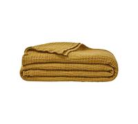 ESSIX Couvre lit uni en Gaze de Coton, Jazzy