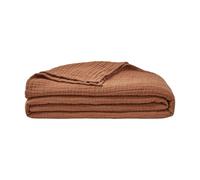 ESSIX Couvre lit uni en Gaze de Coton, Jazzy