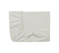 Essix - Drap Housse Royal Line Percale de Coton Meringue 140 x 200 cm