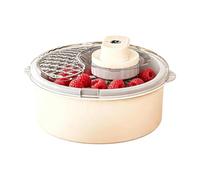 Essoreuse à fruits multifonction - Moteur électrique 1 touche, automatique | Produce Sèche-linge, lave-linge de cuisine sans fil, bol en plastique robuste | Laveur alimentaire pour cuisiniers et chefs