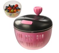 Essoreuse à légumes 800 ml - Insert tamis et râpe - Lavage stable et | Essoreuse à salade avec trous d'égouttement, fonction d'égouttement pour la cuisine, la maison, la cuisine, la préparation