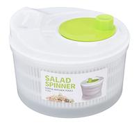 Essoreuse à Salade Capacité 3L Essoreuse à Salade Petit Lave-Légumes Bol à Légumes et Fruits Égouttoir à Salade Pliable avec Couvercle Séchoir à Légumes pour Outil de Cuisine de