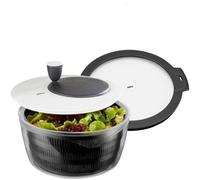 Essoreuse à salade - GEFU - ROTARE - 25 cm - Couleur noire - 3 L de capacité