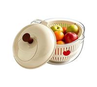 Essoreuse À Salade, Laveuse Et Sécheuse De Fruits Et Légumes, Essoreuses À Laitue Avec Panier De Lavage De Légumes, Bol De Lavage De Fruits, Gadget De Cuisine Facile À Nettoyer Pour Les Légume Verts